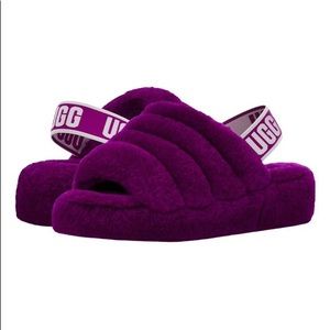 Royal Purple , Ugg Slides/Slippers “, Size 11 women, never worn